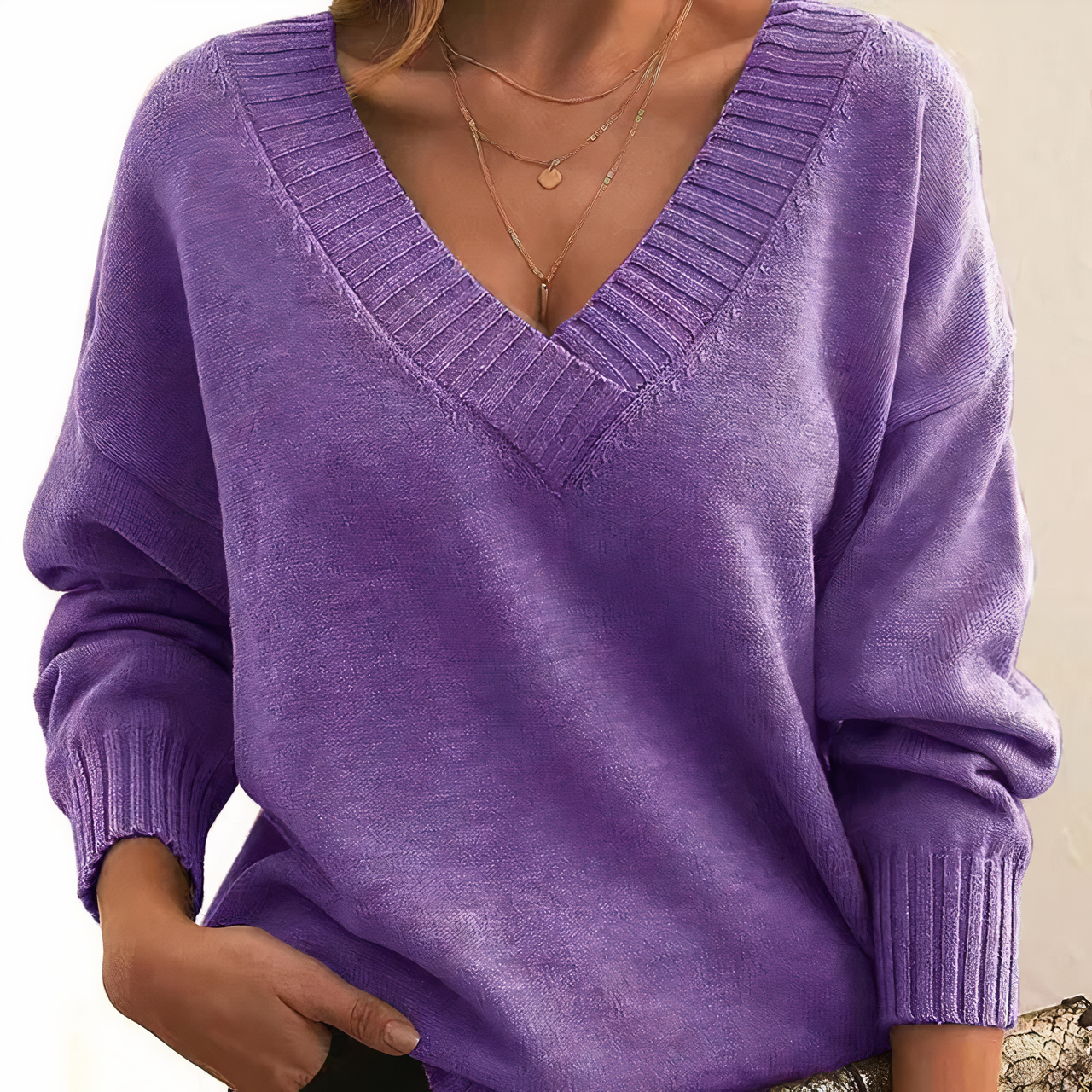 Fashionable sweater - Herbst