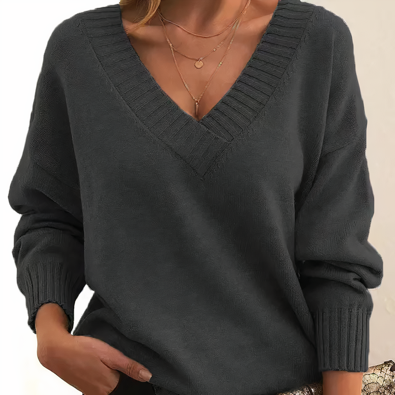 Fashionable sweater - Herbst